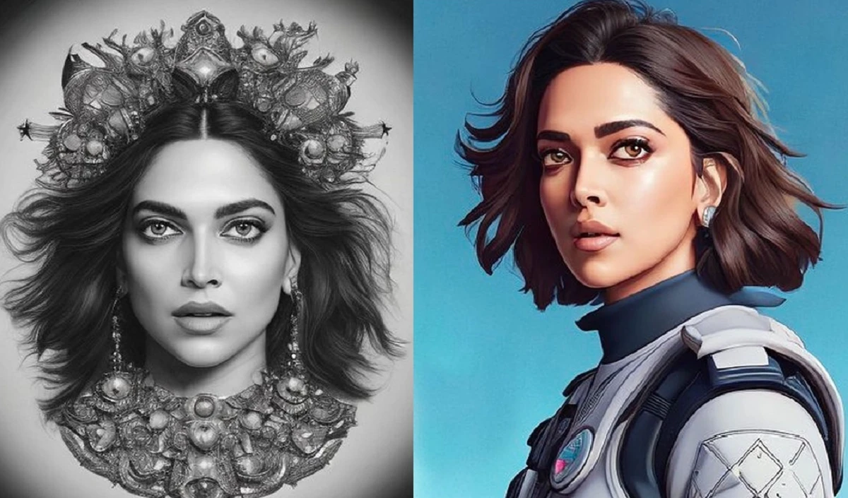 Lensa AI Art ट्रेंड से जुड़ीं Deepika Padukone, एस्ट्रोनॉट अवतार में शेयर की तस्वीर | Photos