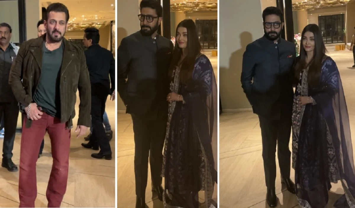 Subhash Ghai की Birthday Party में आमने-सामने आये सलमान खान और ऐश्वर्या राय बच्चन, देखें तस्वीर