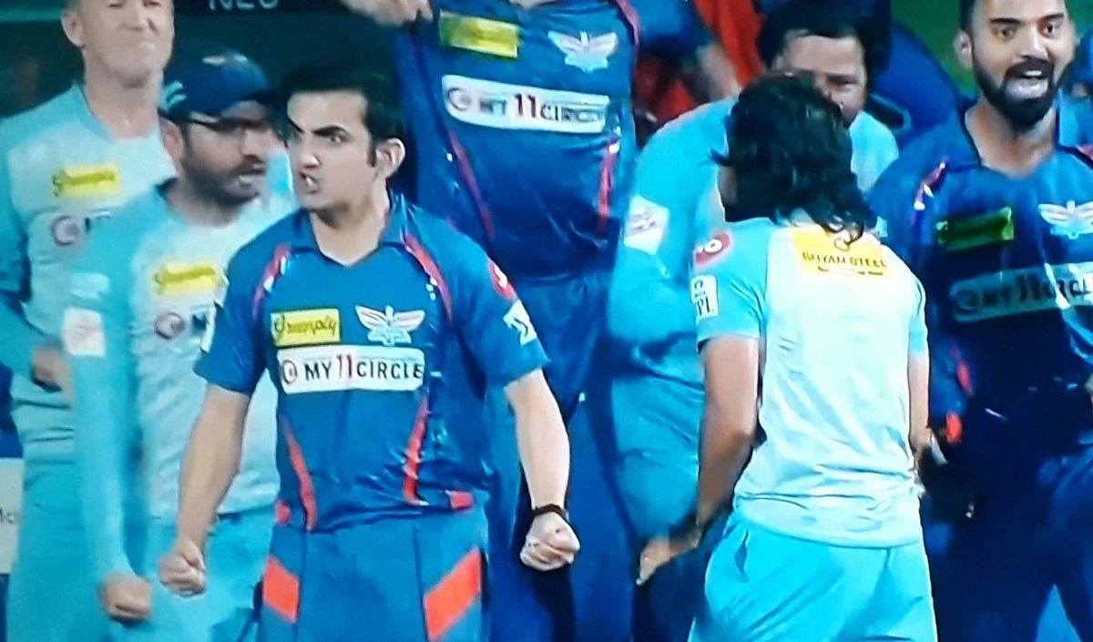 IPL 2023: लखनऊ की जीत के बाद वायरल हो रहा Gautam Gambhir का वीडियो, आपा खो बैठे LSG मेंटर