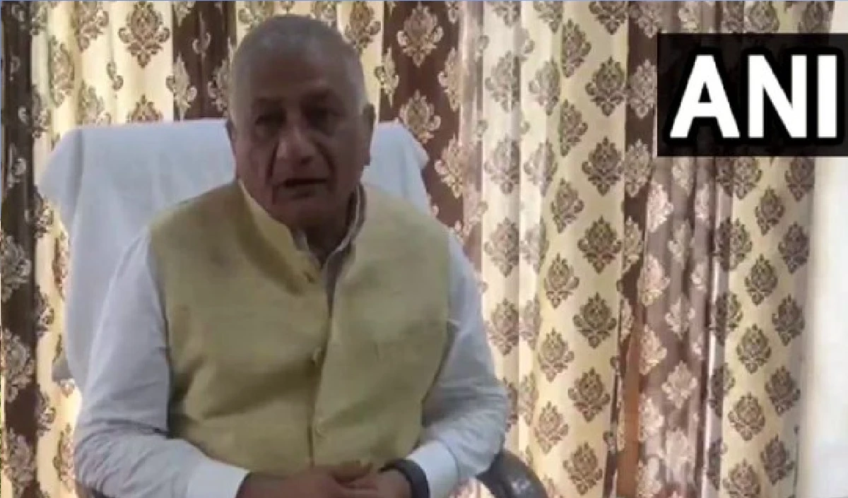 कानून व्यवस्था CM योगी की प्राथमिकता, वीके सिंह ने कहा- कोई भागता है तो कार्रवाई की जाएगी