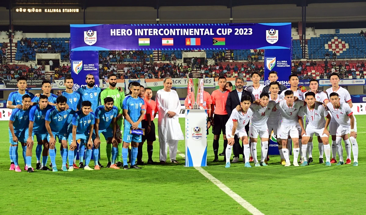 Intercontinental Cup में जीत के लिए भारतीय फुटबॉल टीम को एक करोड़ रुपये देगी ओडिशा सरकार