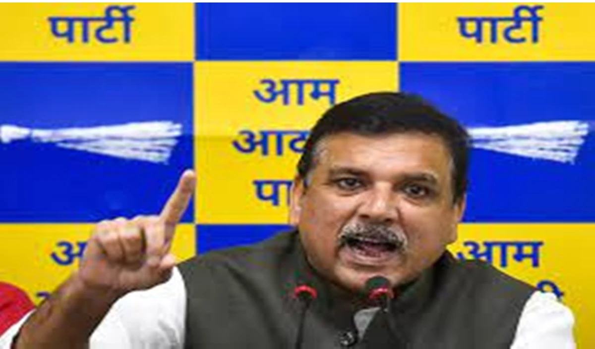 आप सांसद संजय सिंह ने प्रधानमंत्री पर भ्रष्‍टाचारियों के खिलाफ कार्रवाई न करने का आरोप लगाया