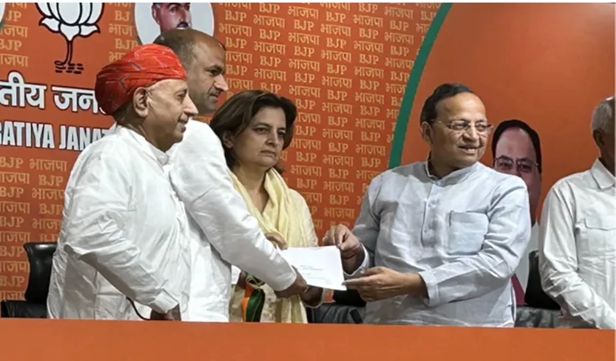 राजस्थान विधानसभा चुनाव से पहले कांग्रेस को झटका, ज्योति मिर्धा भाजपा में शामिल