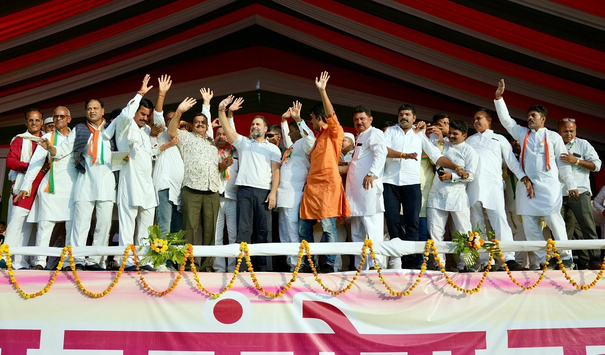 Madhya Pradesh Election 2023 । मोदी सरकार से Rahul Gandhi ने किया सवाल, केंद्रीय मंत्री के बेटे के वायरल वीडियो पर की BJP की आलोचना