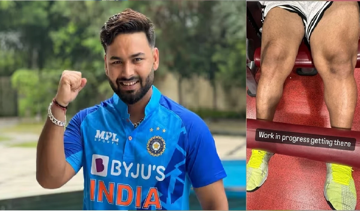 IPL 2024 के लिए ऋषभ पंत ने शुरू की तैयारी, DC कप्तान ने शेयर की तस्वीर