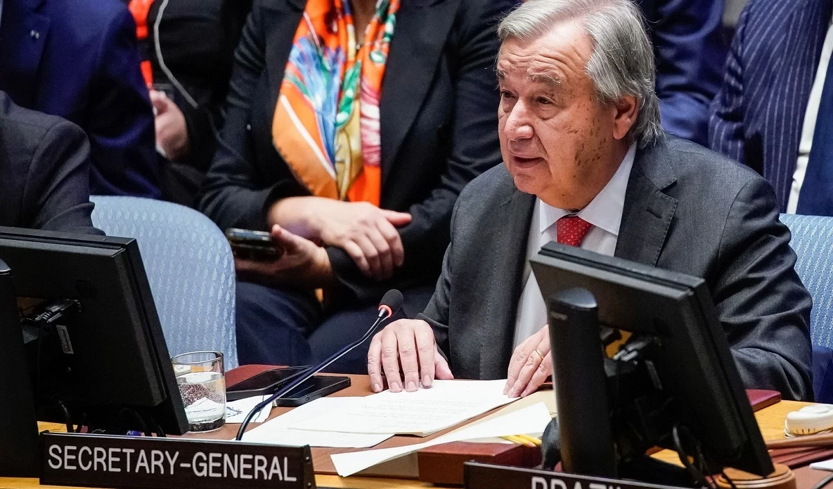 Gaza में अधिक से अधिक सहायता भेजने की आवश्यकता है: Antonio Guterres