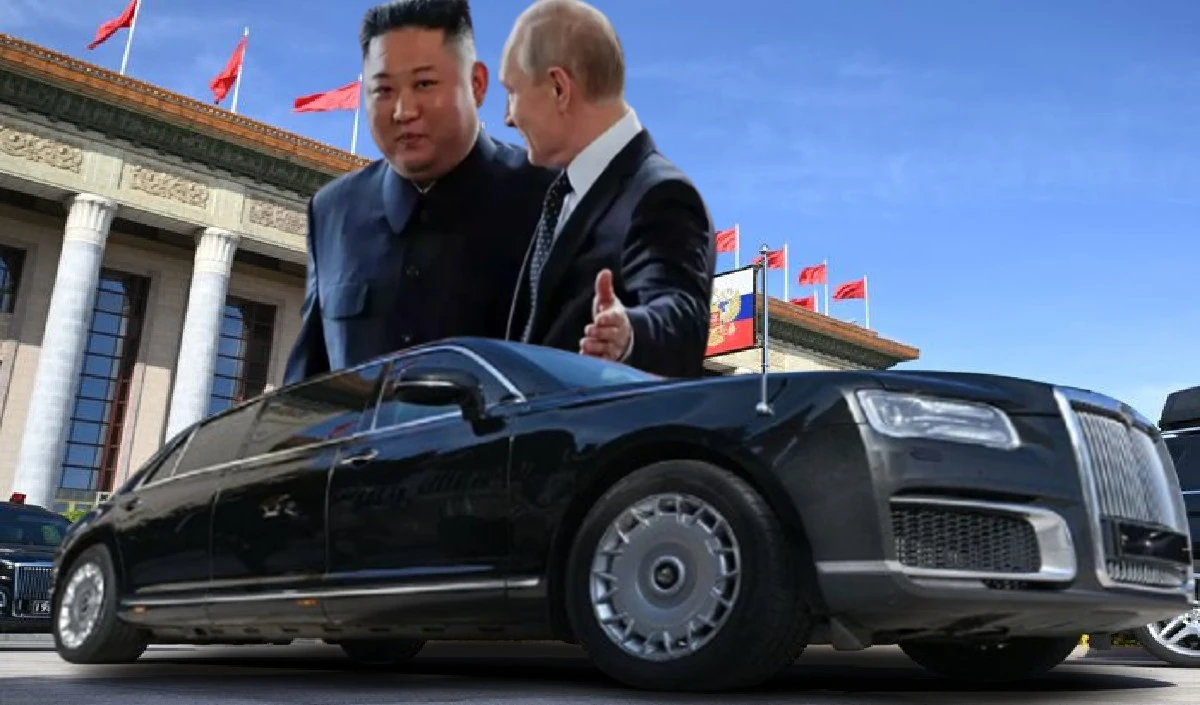 Kim Jong Un को पसंद आया दोस्त पुतिन का गिफ्ट, रूस की लग्जरी कार लिमोजिन लेकर नॉर्थ कोरिया की सड़कों पर घूमते आए नजर