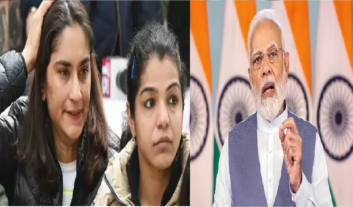 विनेश और साक्षी की पीएम मोदी से अपील,  बृजभूषण जैसे लोगों को बाहर करने का किया आग्रह