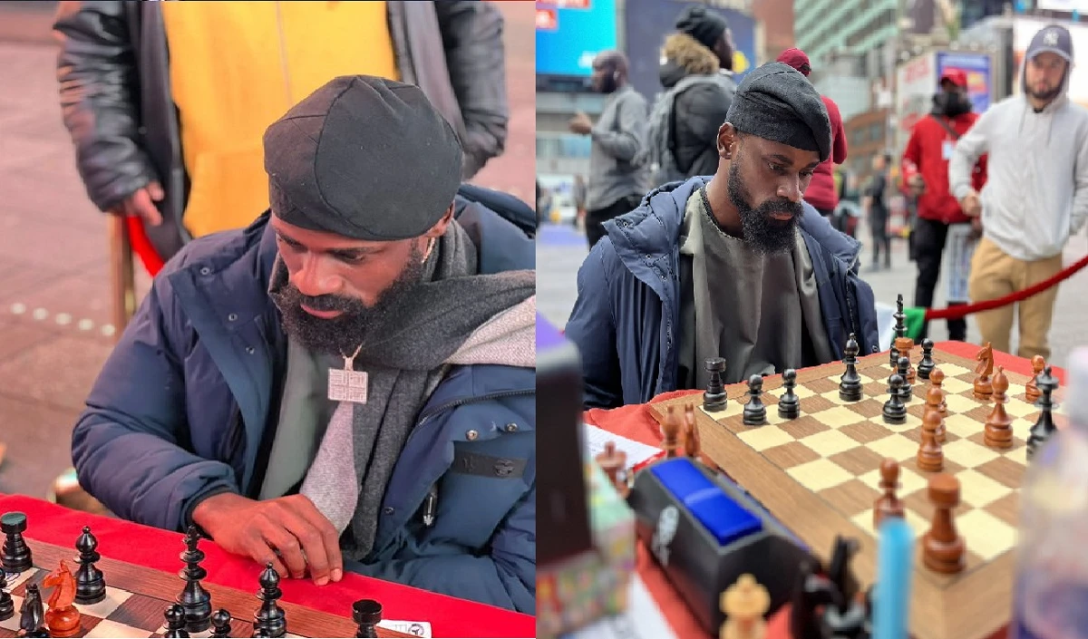 नाइजीरियाई शतरंज चैम्पियन ने 60 घंटे शतरंज खेलने का नया रिकॉर्ड बनाया