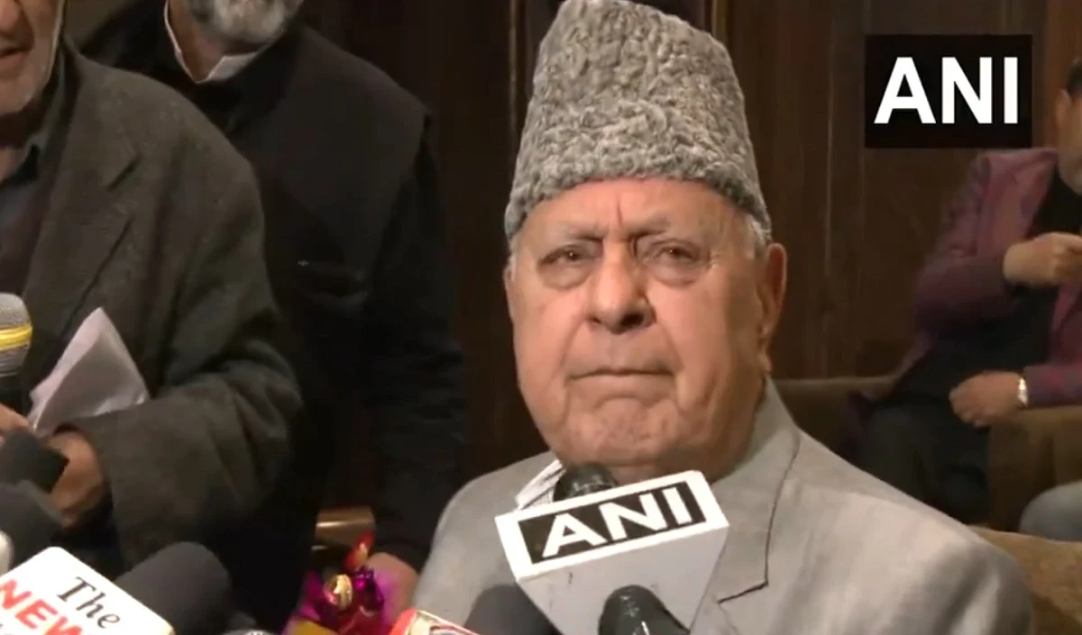 BJP की जीत में मदद के लिए नेकां कार्यकर्ताओं को परेशान कर रहा है Jammu-Kashmir प्रशासन: Abdullah