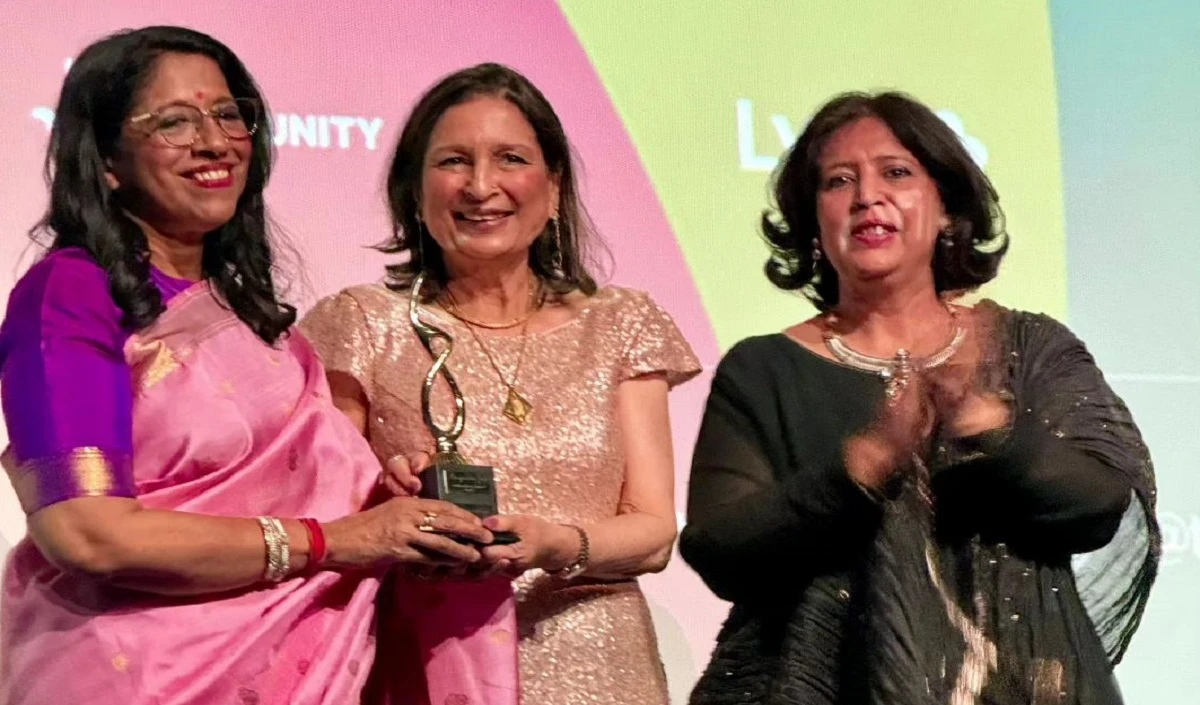 गायिका Kavita Krishnamurti को ब्रिटेन में  लाइफटाइम अचीवमेंट अवॉर्ड  से सम्मानित किया गया