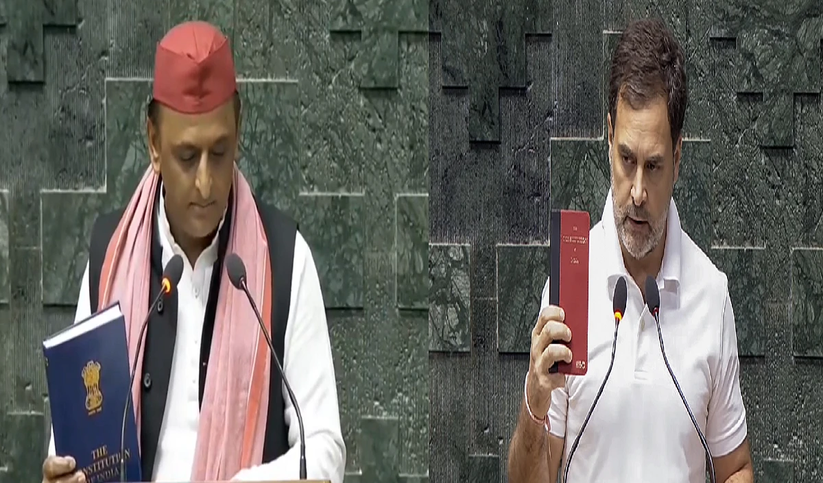 Sansad Diary: हाथ में संविधान की कॉपी के साथ राहुल-अखिलेश ने ली शपथ, स्पीकर पर नहीं बनी सहमति