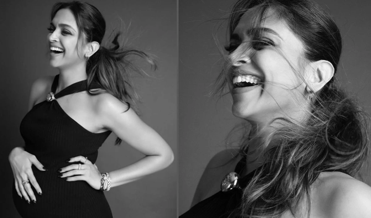 Deepika Padukone ने शानदार ब्लैक ड्रेस में बेबी बंप किया फ्लॉन्ट, कहा कैप्शन में लिखा- मुझे भूख लगी है!’ | Watch Picture