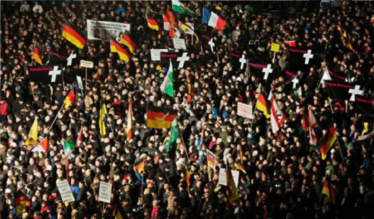 जर्मनी में इस्लाम-विरोधी रैली में चाकू से हमला, कई घायल, हमलावर पकड़ा गया