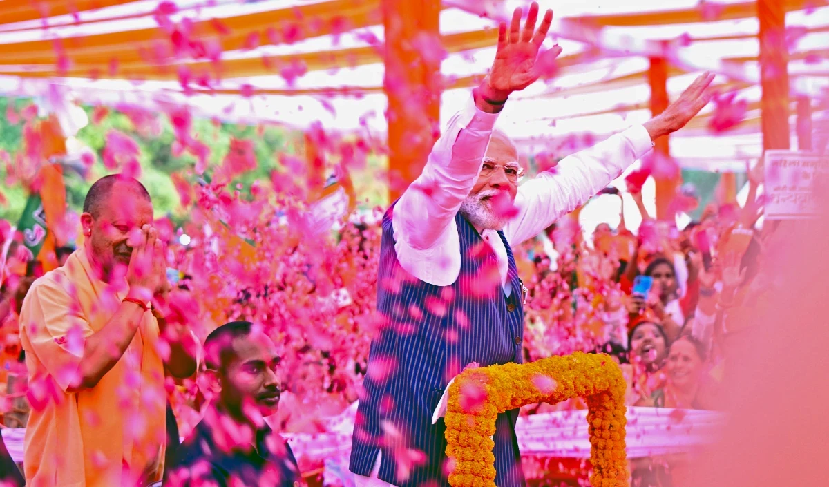 प्रधानमंत्री के स्वागत के लिए भाजपा कार्यकर्ताओं और काशी की जनता में उत्साह