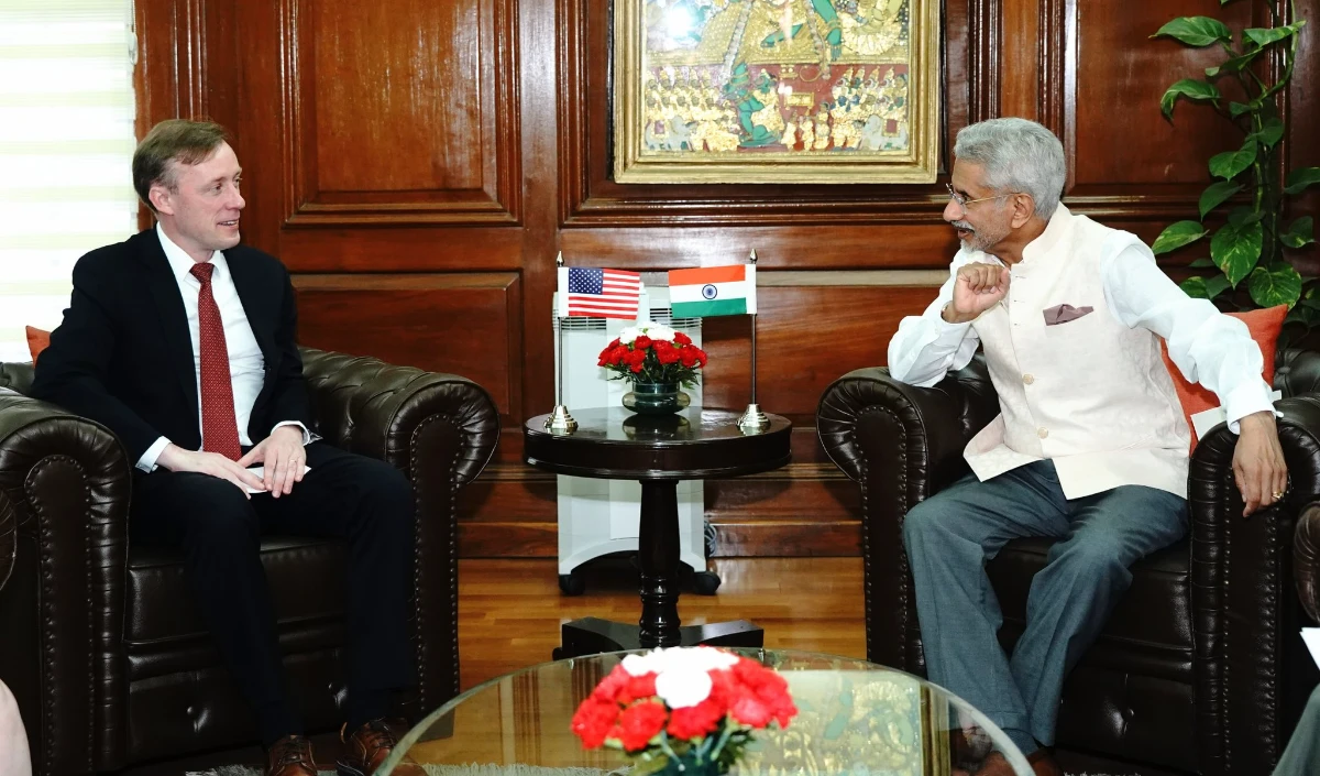 Breaking | अमेरिकी सुरक्षा सलाहकार Jake Sullivan ने दिल्ली में Jaishankar से मुलाकात की, द्विपक्षीय, क्षेत्रीय और वैश्विक मुद्दों पर चर्चा की