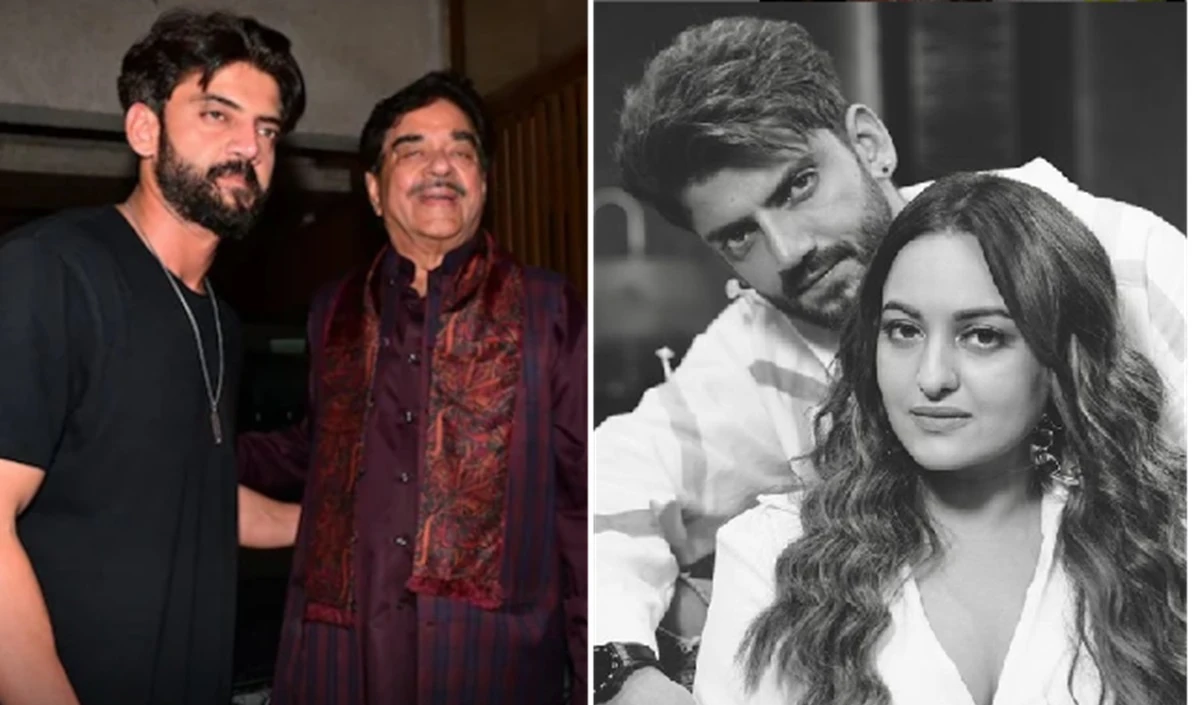 Sonakshi-Zaheer Wedding: दामाद संग बेहद खुश दिखे शत्रुघ्न सिन्हा, जहीर इकबाल ने भी अपने ससुर संग खूब दिए पोज | Video Viral