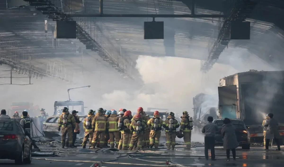 आग से दक्षिण कोरिया में मचा हड़कंप, 21 लोगों की मौत