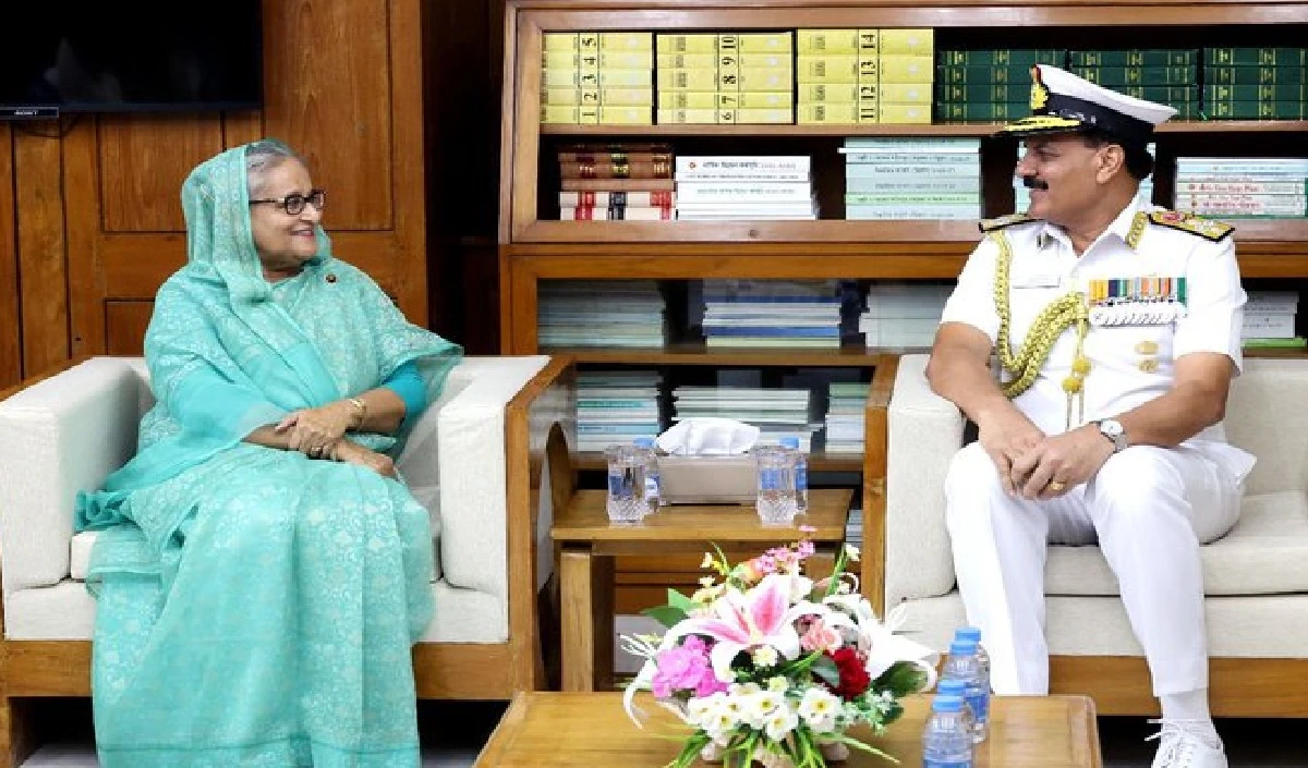 India-Bangladesh Ties: भारतीय नौसेना प्रमुख ने बांग्लादेश की पीएम शेख हसीना से की मुलाकात, जानिए किन मुद्दों पर हुई चर्चा