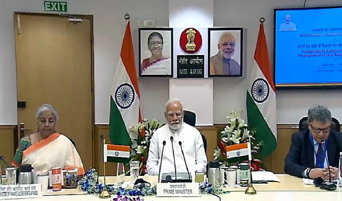 NITI Aayog Meeting: 2047 में विकसित भारत हर भारतीय की महत्वाकांक्षा, नीति आयोग की बैठक में बोले पीएम मोदी