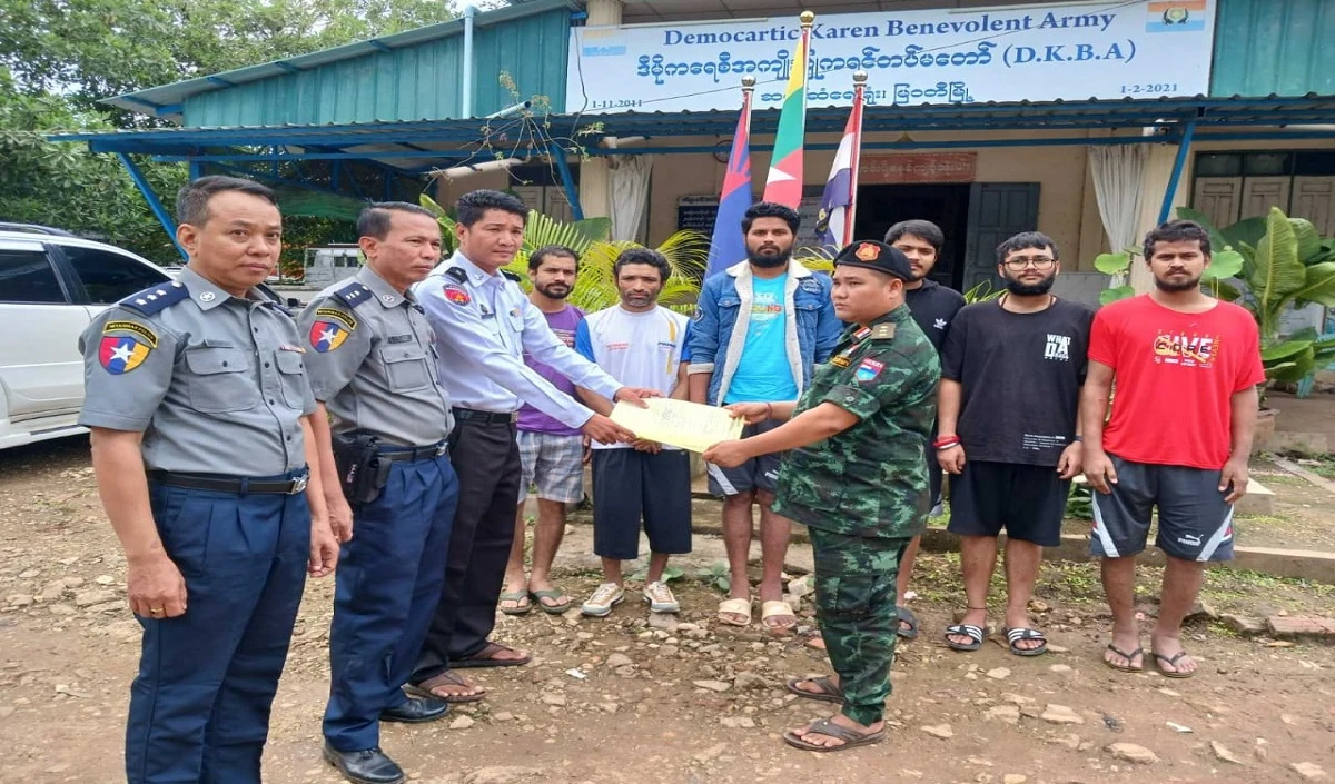 Myanmar से बचाए गए 8 भारतीय, फर्जी जॉब रैकेट को लेकर दूतावास ने किया आगाह