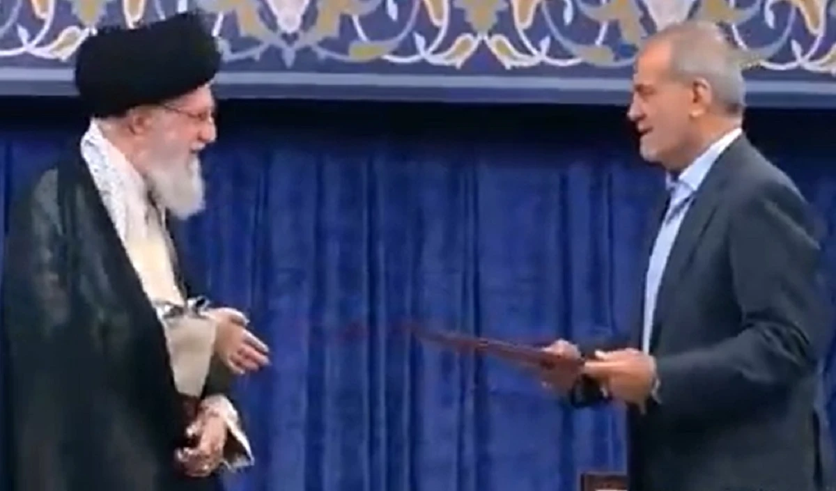 Iran president swearing-in ceremony: नौवें राष्ट्रपति के रूप में मसूद पेजेशकियन ने ली शपथ, 80 देशों के प्रतिनिधियों ने लिया हिस्सा