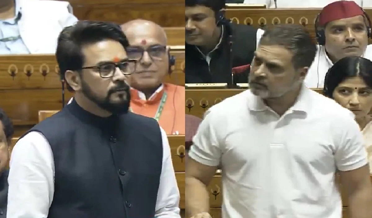 संसद में भयंकर भिड़ गए अनुराग-राहुल! कहा- मुझे गाली दी, बीजेपी सांसद ने बोले- मैंने किसी का नाम नहीं लिया