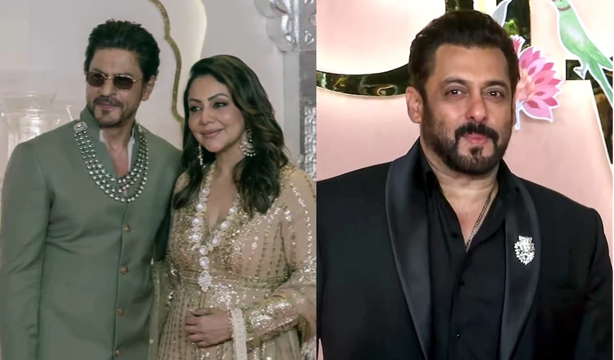 पुरानी यादें ताज़ा! शाहरुख खान, सलमान खान ने अनंत-राधिका की शादी में ‘करण अर्जुन’ गाने पर डांस किया