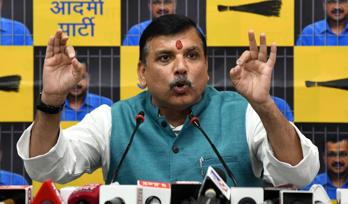 एक ओर जेल में बंद हैं अरविंद केजरीवाल, इधर संजय सिंह को आम आदमी पार्टी ने दी अहम जिम्मेदारी