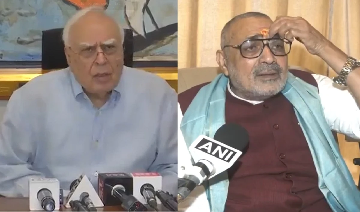 कांवड़ मार्गों पर ‘नेमप्लेट’ को लेकर कपिल सिब्बल ने उठाए सवाल, गिरिराज सिंह ने याद दिलाया मनमोहन सिंह का दौर
