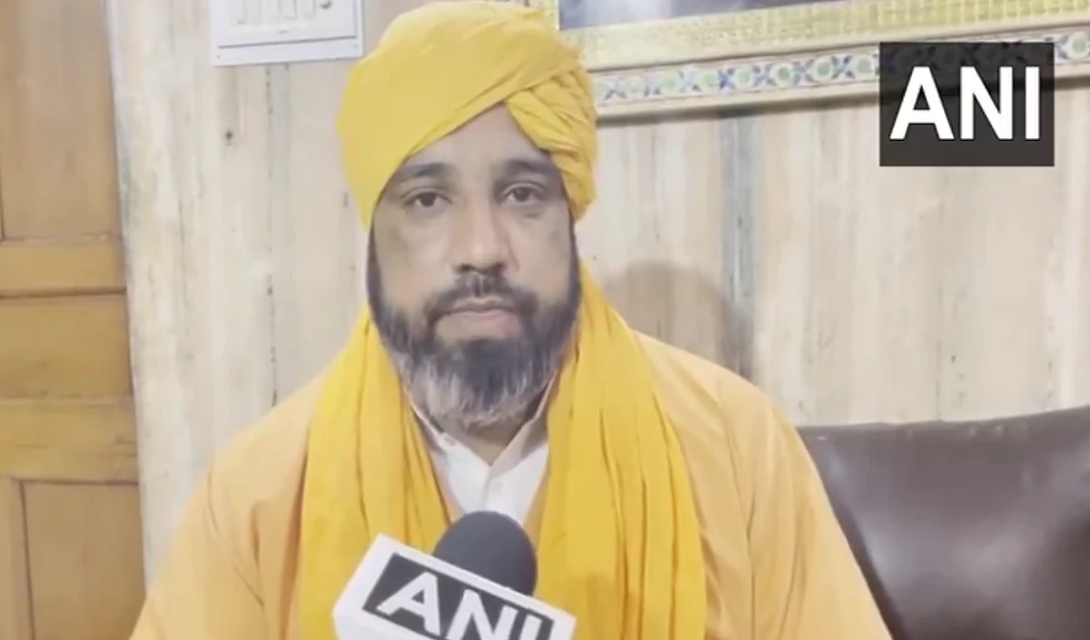 AISSC के अध्यक्ष सैयद नसीरुद्दीन चिश्ती ने वक्फ बिल का किया समर्थन, बोले- पारदर्शिता लाना जरूरी