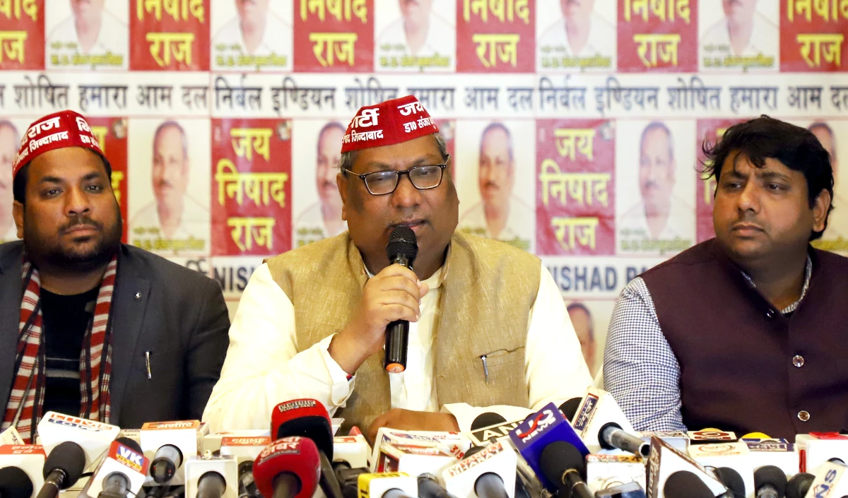 मझवां और कटेहरी में निषाद पार्टी अपने चुनाव चिह्न पर उम्मीदवार उतारेगी : Sanjay Nishad