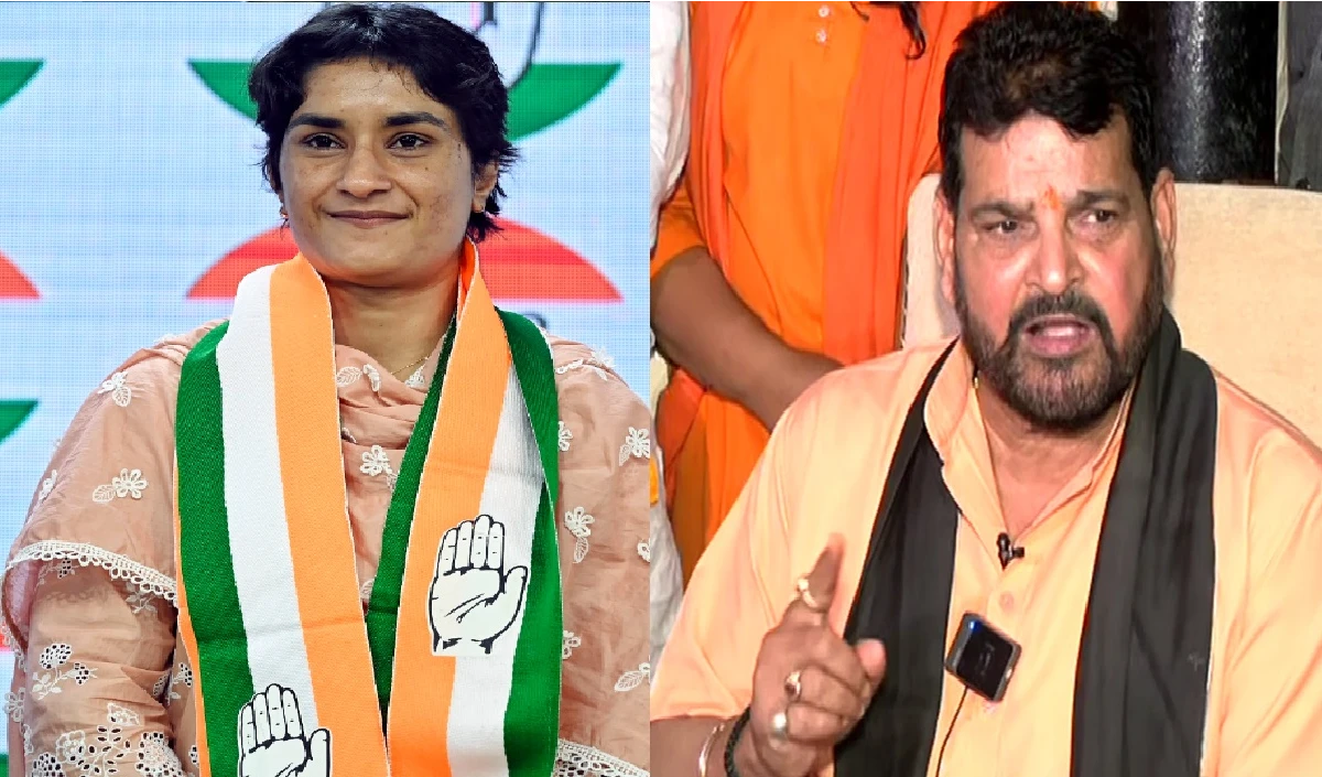 बृजभूषण सिंह ने विनेश फोगाट पर साधा निशाना, कहा- वह किसी दिन राहुल गांधी को भी फंसा सकती हैं…
