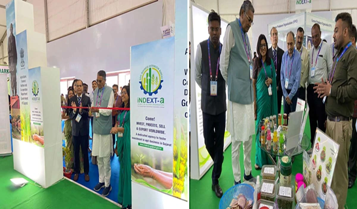 वर्ल्ड फूड इंडिया 2024: गुजरात पैलेट ऑफ न्यूट्रिशन: ए रेसिपी फॉर विकसित भारत @ 2047 प्रदर्शनी का कृषि एवं पशुपालन मंत्री राघव जी पटेल ने किया उद्घाटन