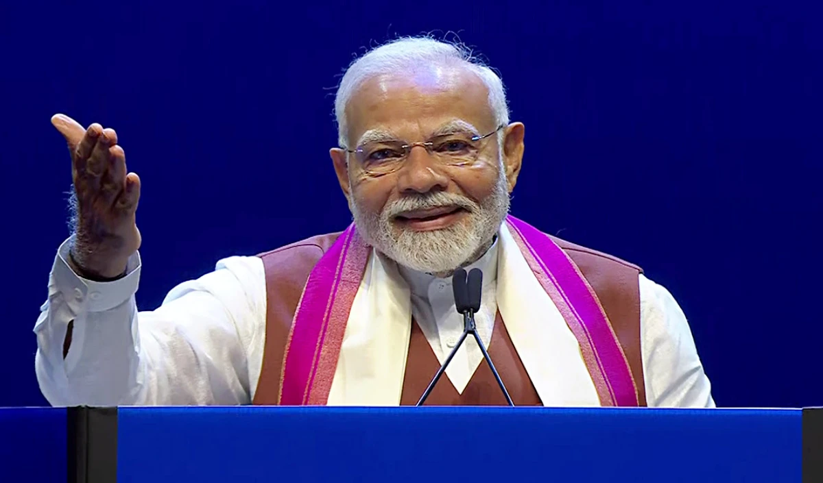 PUSP से बनाएंगे विकसित भारत, AI का मतलब अमेरिकन-इंडियन, बोले पीएम मोदी