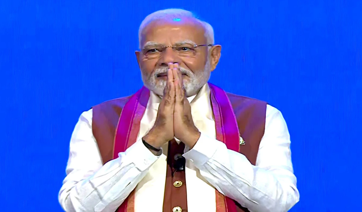 न्यूयॉर्क में भारतवंशियों से बोले पीएम मोदी, भारत अब पीछे नहीं चलता, अवसरों का निर्माण करता है