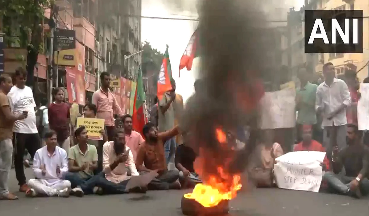 बंगाल में नाबालिग के अपहरण-हत्या पर बवाल, BJP का विरोध प्रदर्शन, कहा- राज्य में कानून व्यवस्था की स्थिति गंभीर
