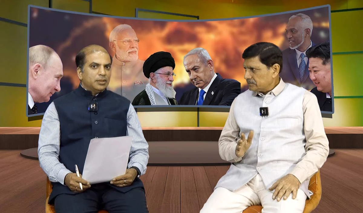 Shaurya Path: Israel-Iran, Russia-Ukraine, Pakistan-China व Mohamed Muizzu के बदले रुख से जुड़े मुद्दों पर Brigadier Tripathi से वार्ता