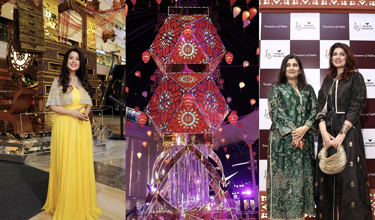 Twinkle Khanna- Amruta Fadnavis ने किया दीवाली के लिए उत्सव का उद्घाटन, 52 फीट का कंदील है आकर्षण