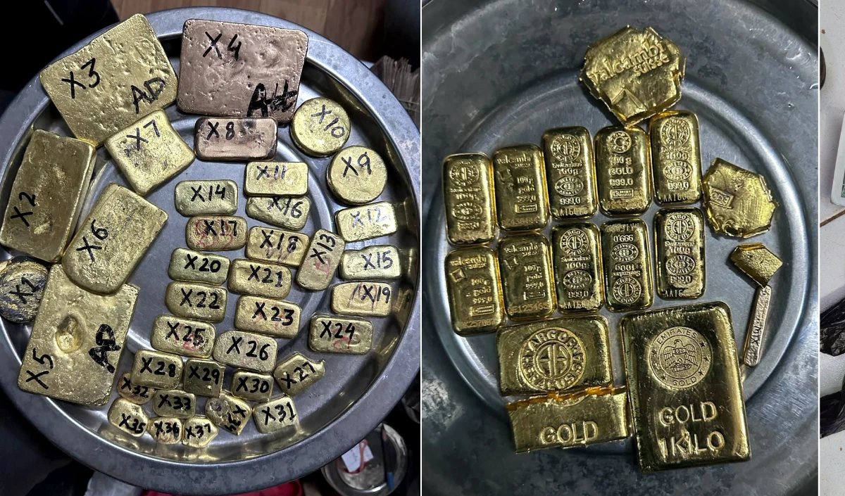 केरल : जीएसटी विभाग ने त्रिशूर में अभियान के दौरान 120 किलोग्राम सोना जब्त किया