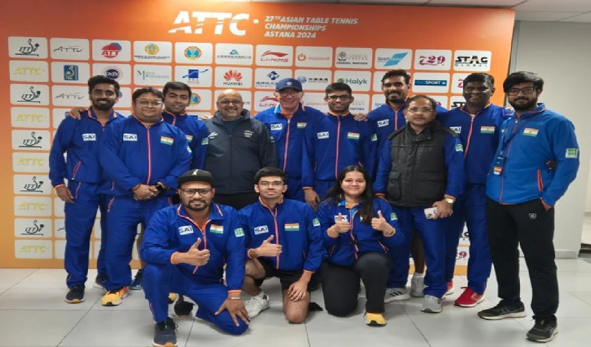 Asian Table Tennis Championships: भारतीय पुरुष टीम ने एशियाई टेबल टेनिस चैंपियनशिप में कांस्य पदक जीता