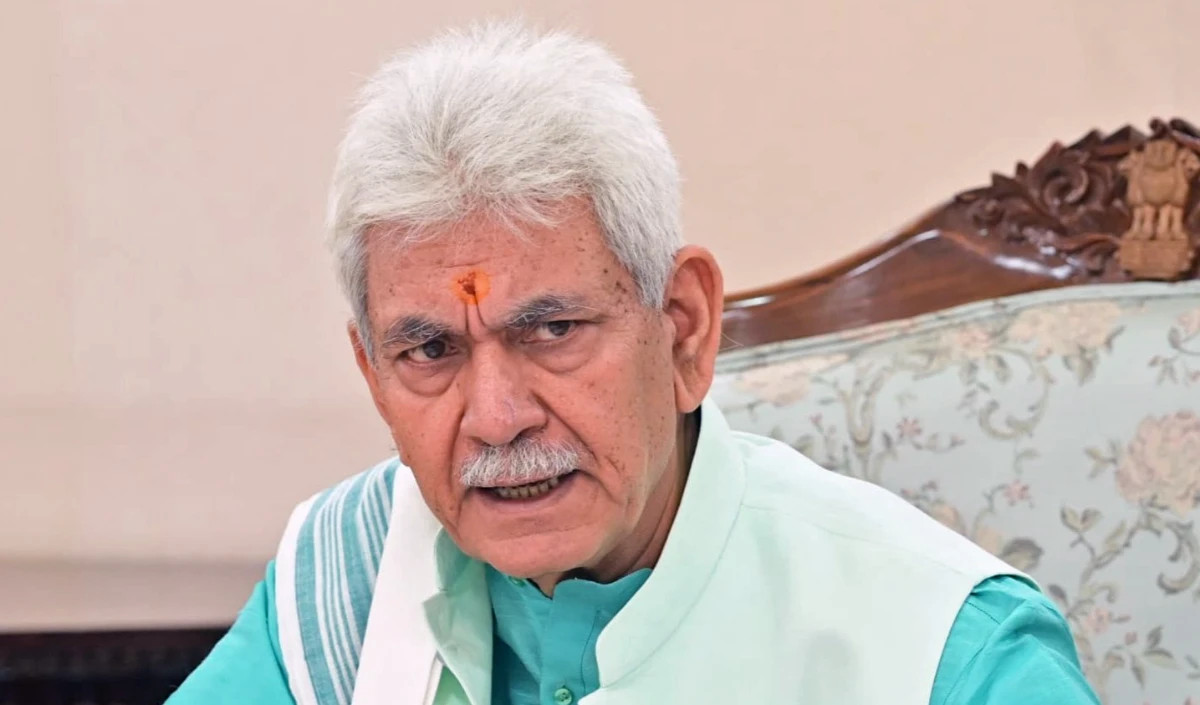 युवा ‘विकसित भारत’ के दृष्टिकोण को मूर्त रूप देने के लिए अपना योगदान दें : उप राज्यपाल सिन्हा