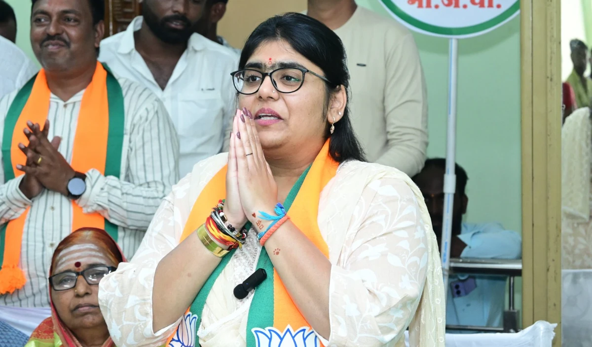 जानिए कौन हैं, Bhokar विधानसभा सीट से बीजेपी के टिकट पर चुनावी मैदान में उतरने वाली Srijaya Chavan ?