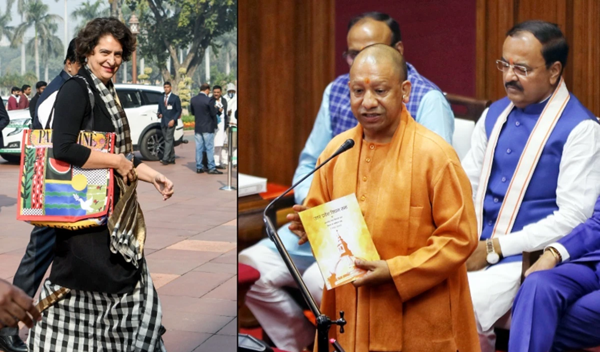 Priyanka Gandhi Palestine Bag | सीएम योगी ने प्रियंका गांधी के ‘फिलिस्तीन बैग’ का उठाया मुद्दा, कहा- ‘कांग्रेस नेतृत्व राष्ट्रीय प्राथमिकताओं से कटा हुआ है’