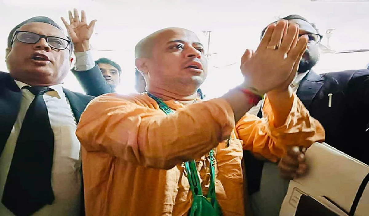 अगले हफ्ते हो सकती है चिन्मय दास की जमानत पर सुनवाई, 25 नवंबर से बांग्लादेश जेल में हैं बंद