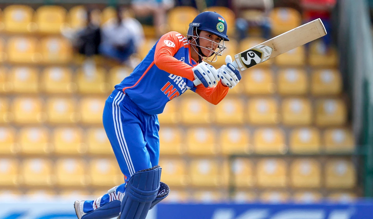 Mandhana एक स्थान के सुधार के साथ आईसीसी रैंकिंग में दूसरे पायदान पर पहुंची