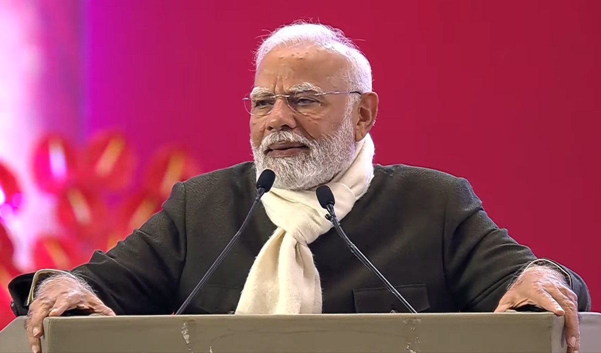 Bharat Mandapam में आयोजित Viksit Bharat Young Leaders Dialogue 2025 में शामिल हुए PM Modi, देश के नौजवानों को बताया अपना परम मित्र