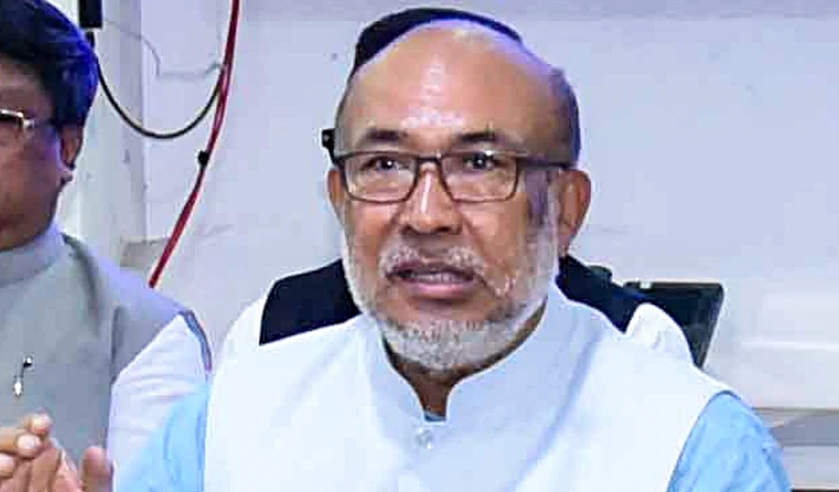 मणिपुर में शांति बहाल करने के लिये सभी प्रयास कर रही सरकार : मुख्यमंत्री बीरेन सिंह