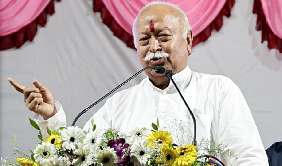 आरएसएस प्रमुख मोहन भागवत छह दिवसीय दौरे पर गुवाहाटी पहुंचे
