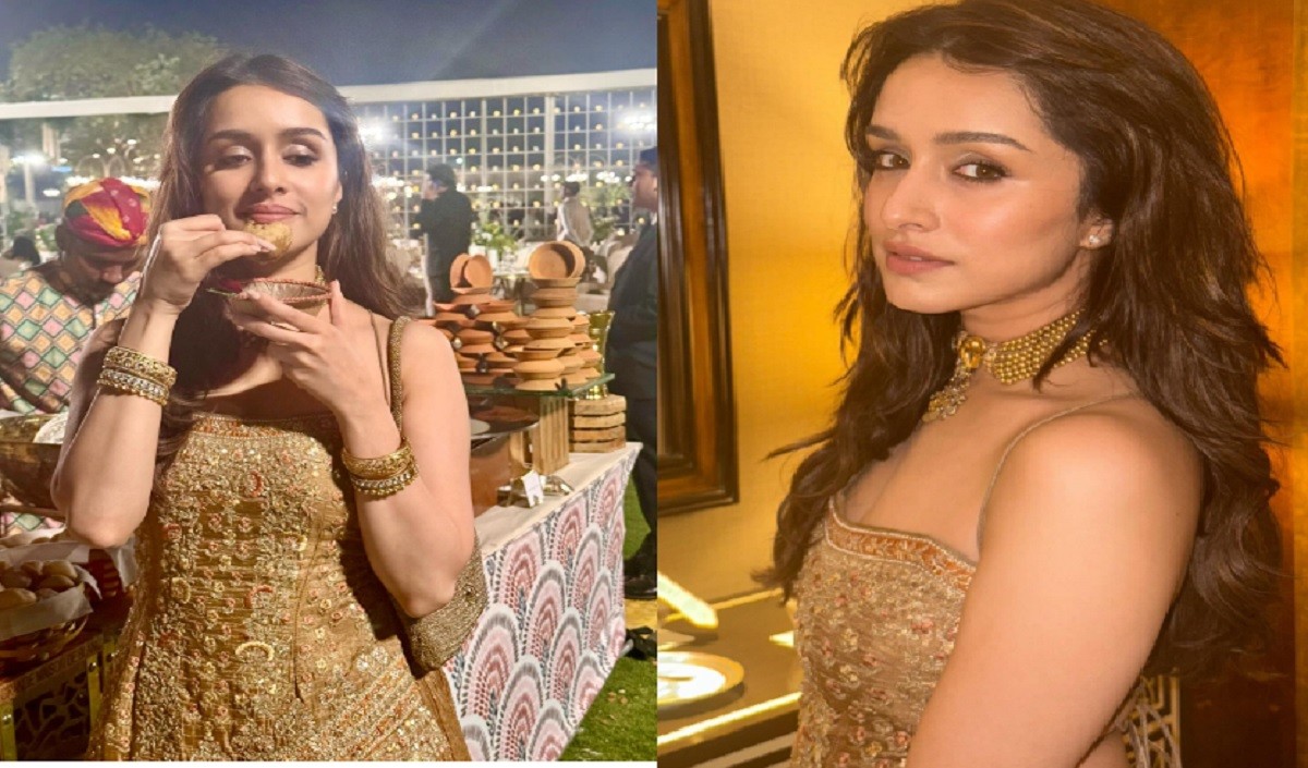 शादी के रिसेप्शन में Shraddha Kapoor रुमर्ड बॉयफ्रेंड राहुल मोदी के साथ पोज देती नजर आईं, एक्ट्रेस ने अनलिमिटेड पानी पुरी का आनंद लिया